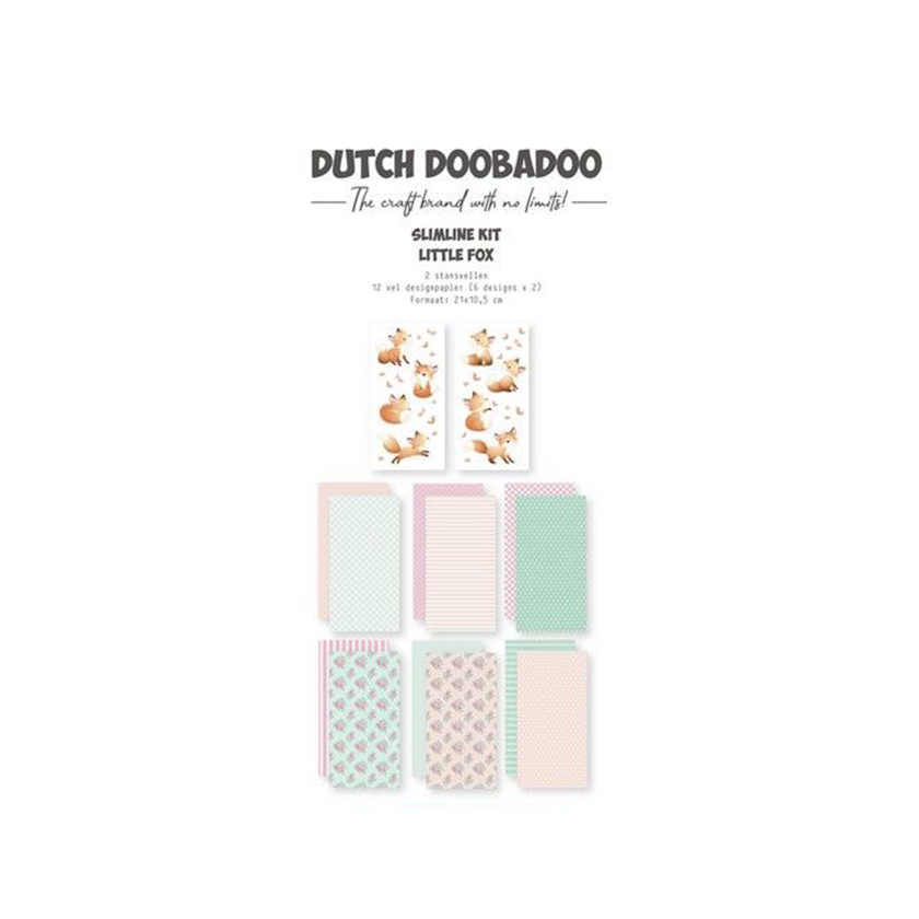 473.005.054, dutch doobadoo, slimline kit Little fox, jej hobby