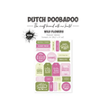 474.007.028 dutch doobadoo. Stansvel Wild Flowers teksten. jej hobby
