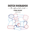 474.007.034. Dutch DooBaDoo. Floral Delight Dutch die cuts. jej hobby