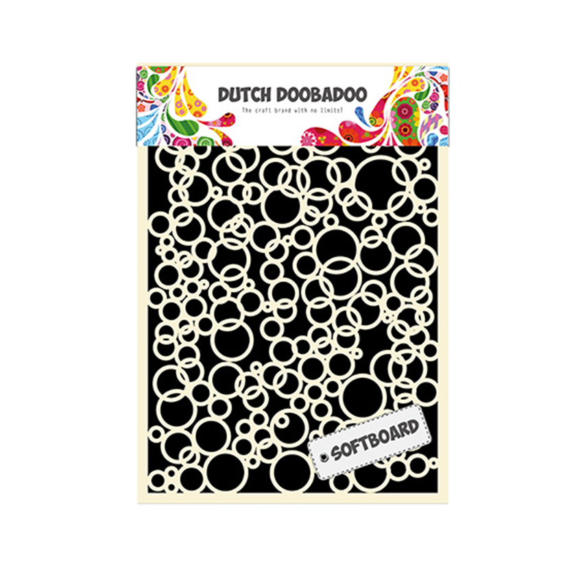 478.007.015, Dutch doobadoo, Softboard Art, Bubbles, jej hobby