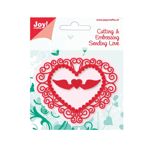 Joy! crafts cutting & embossing sending love