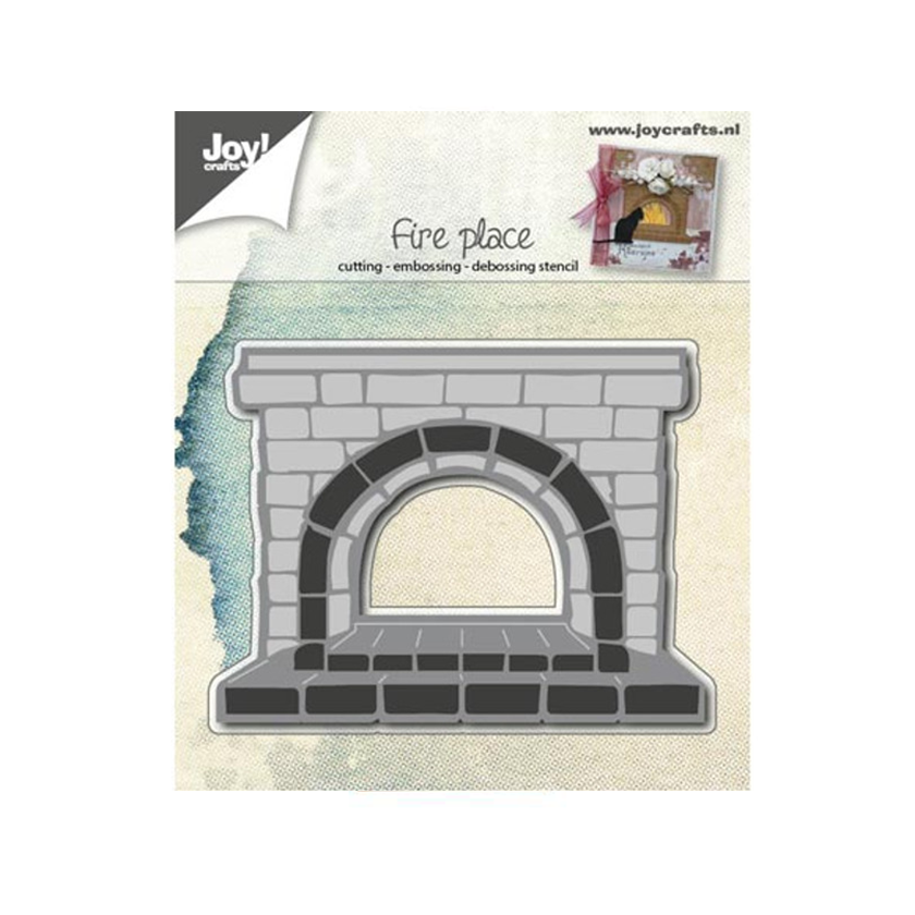 Joy! crafts cutting, embossing & debossing Fire place