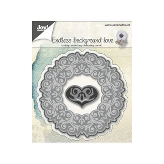 Joy! crafts cutting, embossing & debossing Endless background love