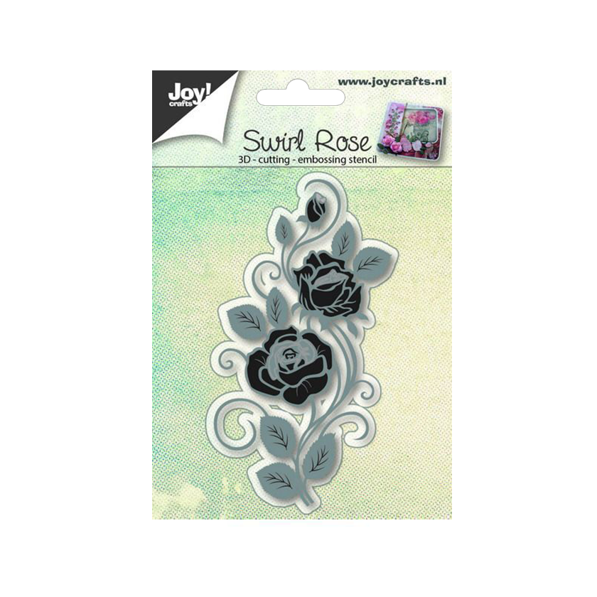 Joy! crafts cutting & embossing Swirl rose