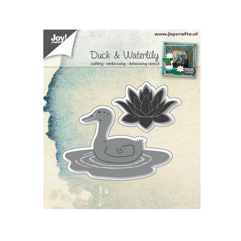 6002/0671 Duck & Waterlily