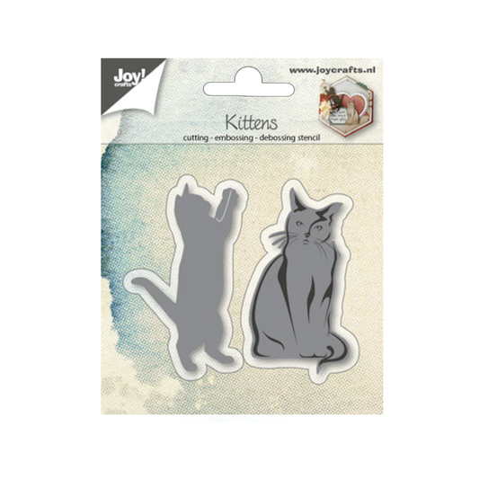 Joy! crafts cutting, embossing & debossing Kittens