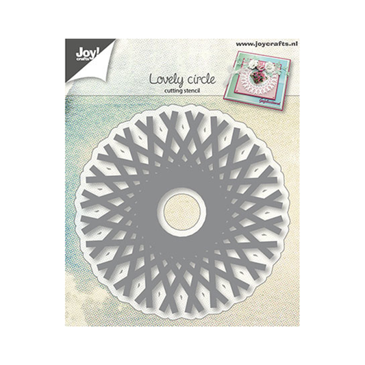 Joy! crafts cutting stencil Lovely circle