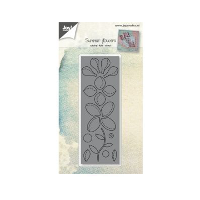 Joy! crafts cutting fold stencil Summer flowers