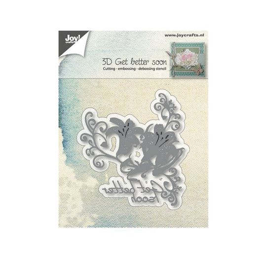 Joy! crafts cutting, embossing & debossing 3D get better soon