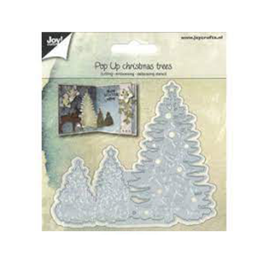 Joy! crafts cutting, embossing & debossing Pop up christmas tree