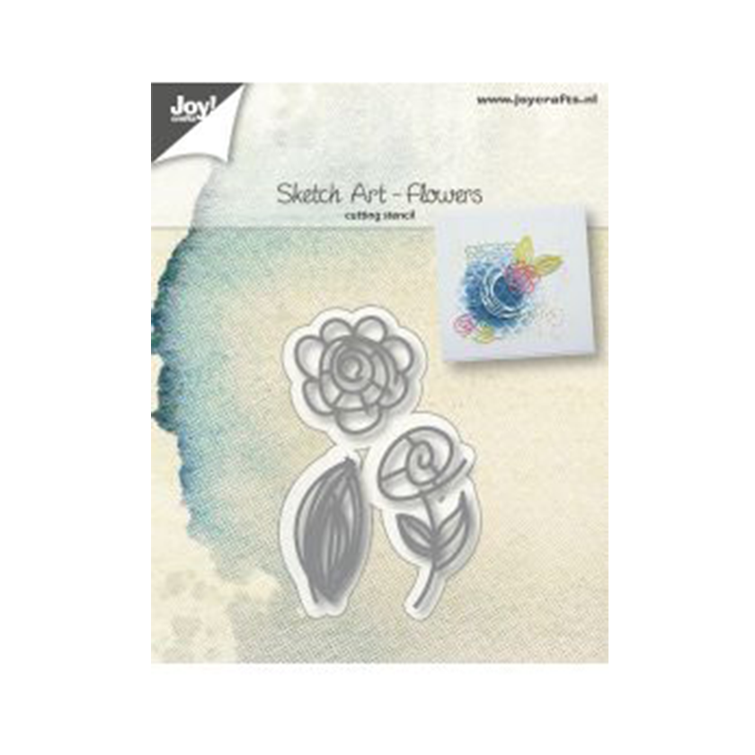 6002/1035 Sketch art- flowers