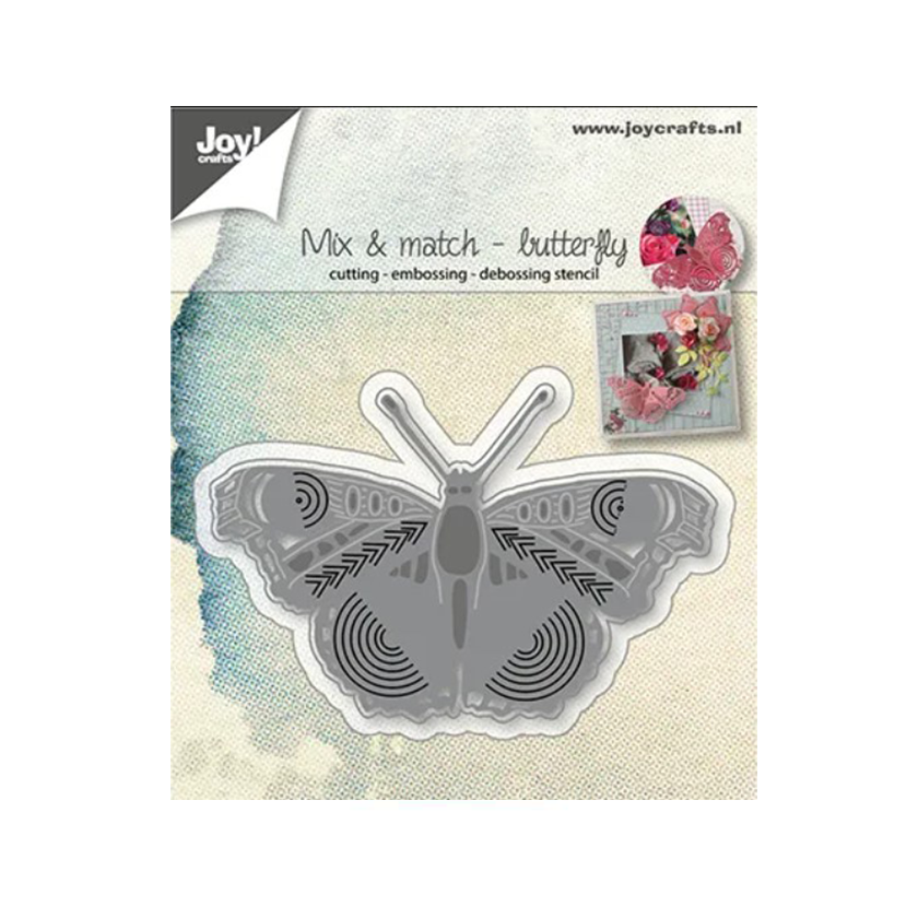 6002/1068 Mix & match butterfly