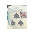6002/1091 Endless corners heart & flowers
