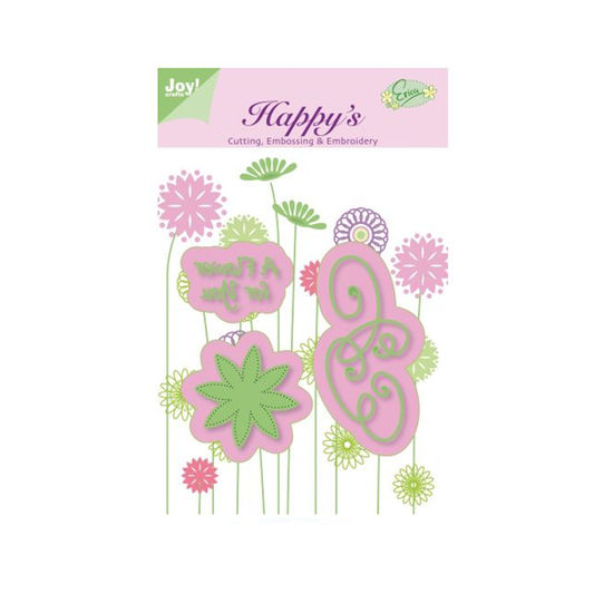 Joy! crafts cutting, embossing  & embroidery A flower for you