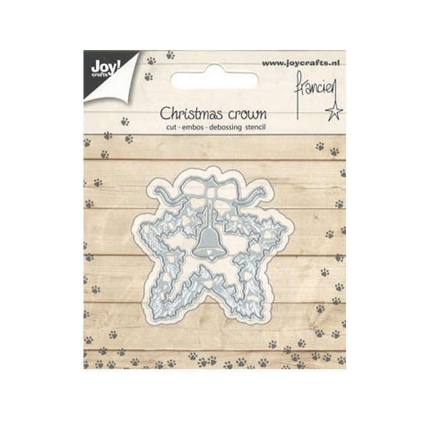 Joy! crafts cutting, embossing & debossing Christmas crown