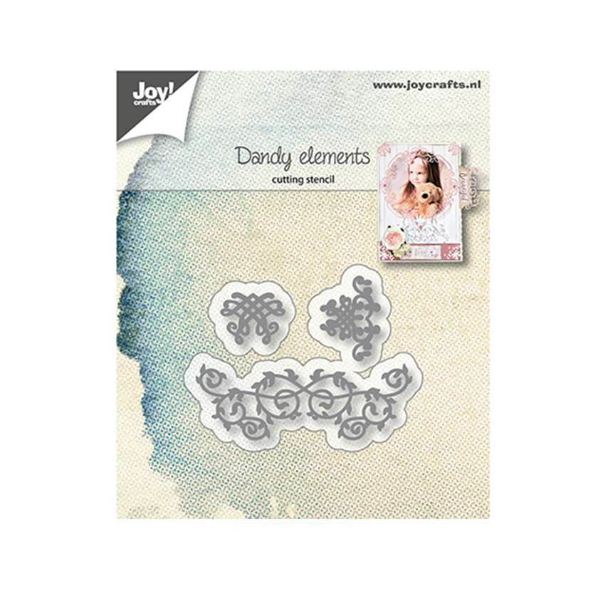 Joy! crafts cutting stencil Dandy elements