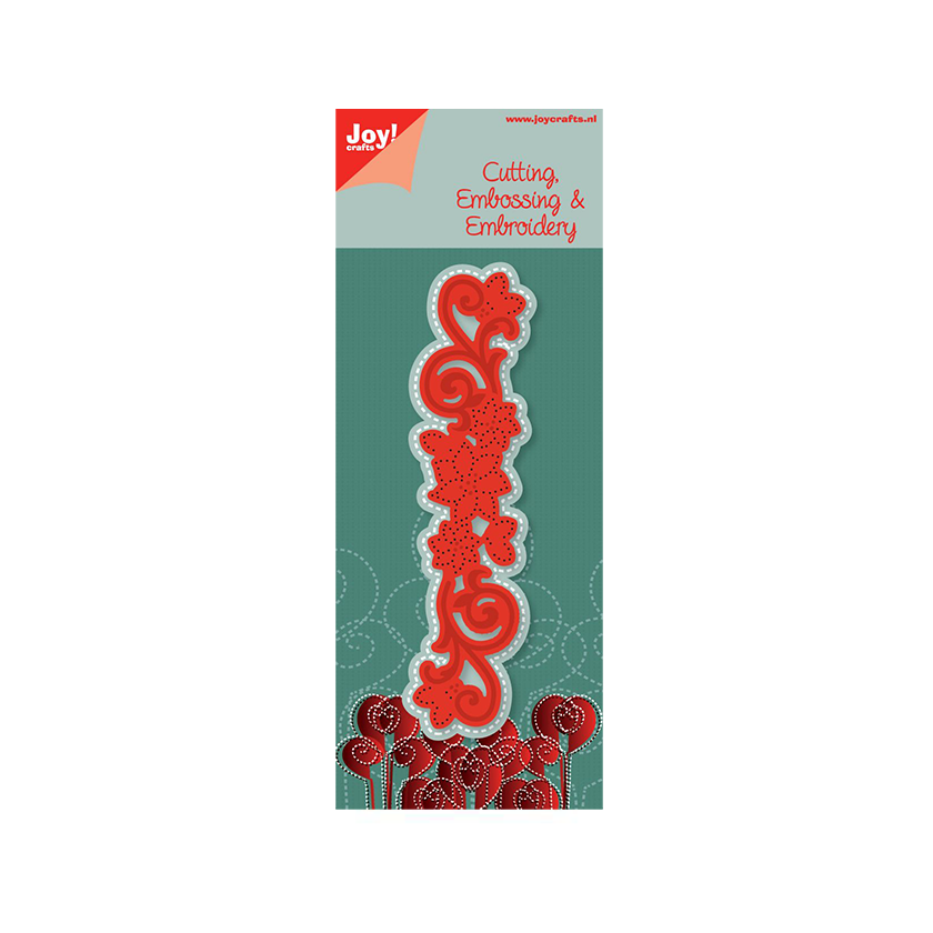 Joy! crafts cutting, embossing  & embroidery rand ster bloem