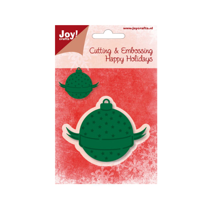 Joy! crafts cutting & embossing kerstbal