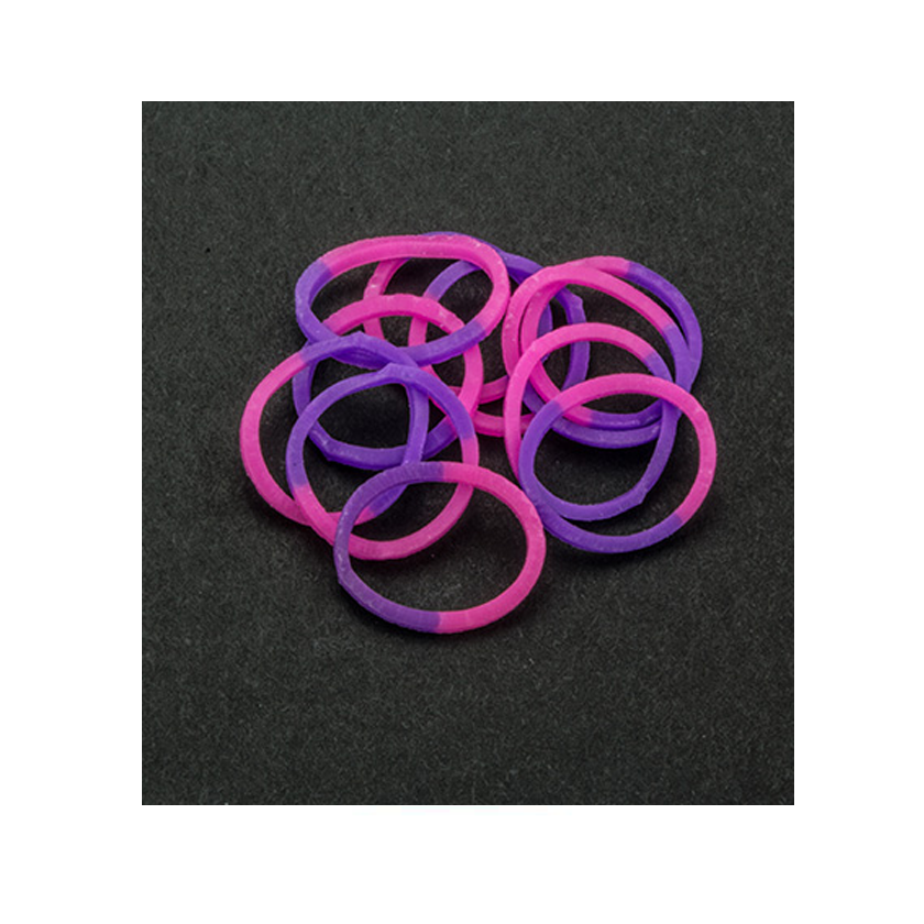 elastiekjes Roze/paars