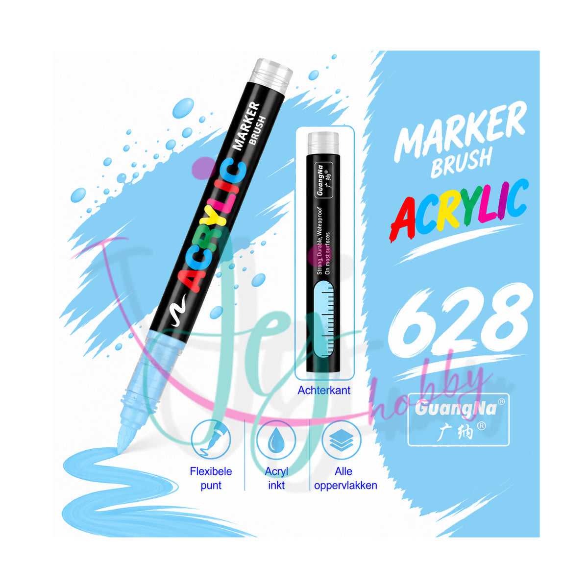 Guangna acrylmarker kleur 628