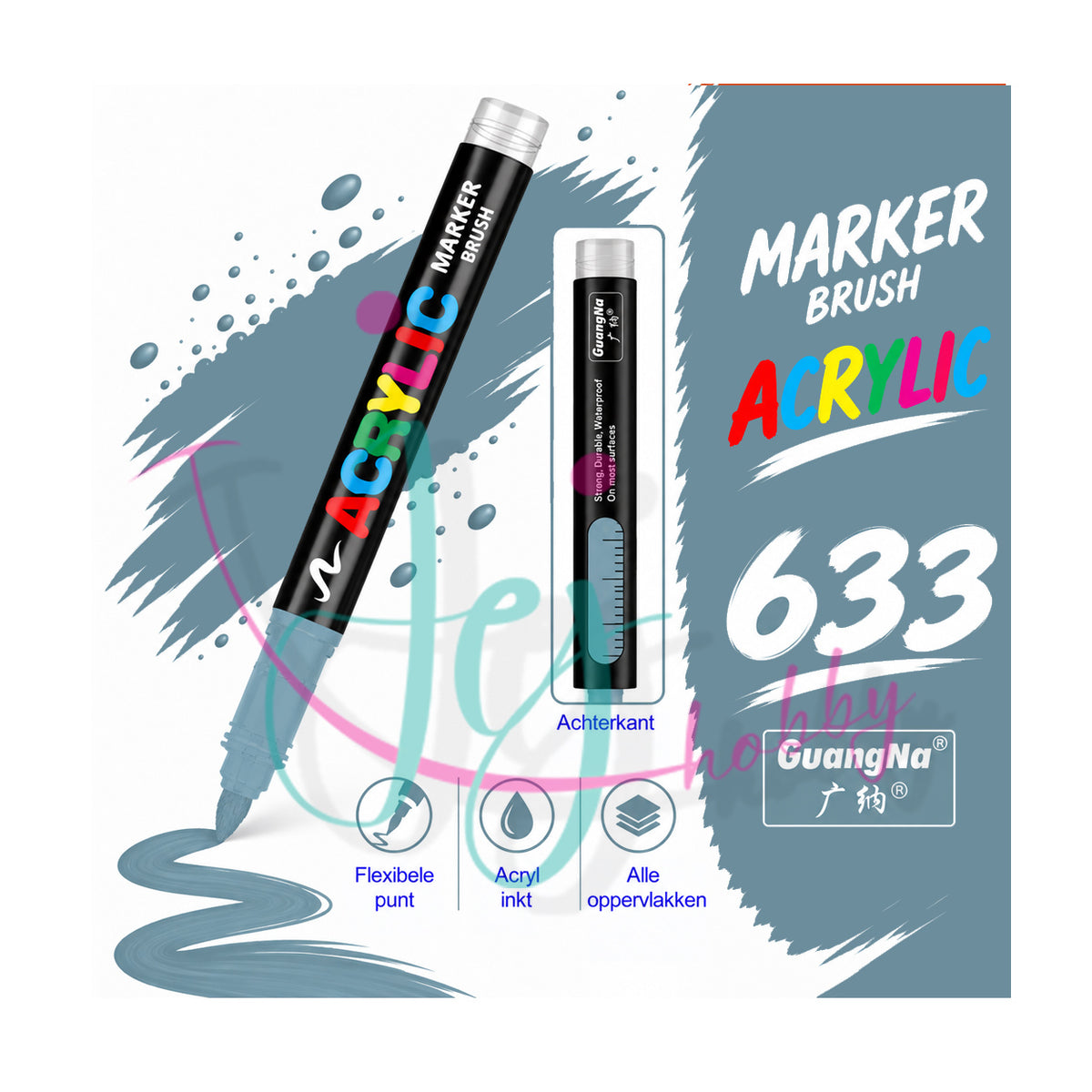 Guangna acrylmarker kleur 633