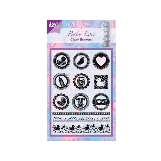 Clear stamps Joy crafts Baby love