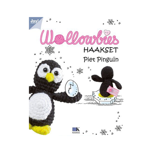 Piet Pinguin Wollowbies haakpakket