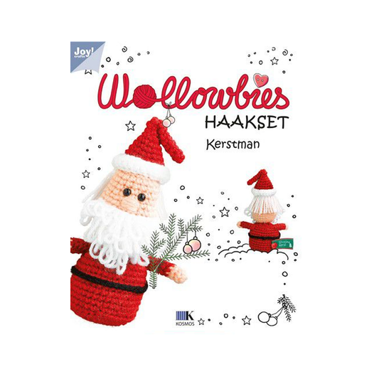 Kerstman Wollowbies haakpakket