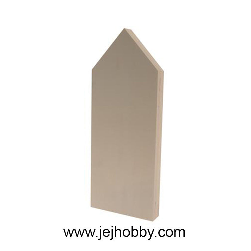 8648-03, Houten huisje plat, groot stafil, jej hobby