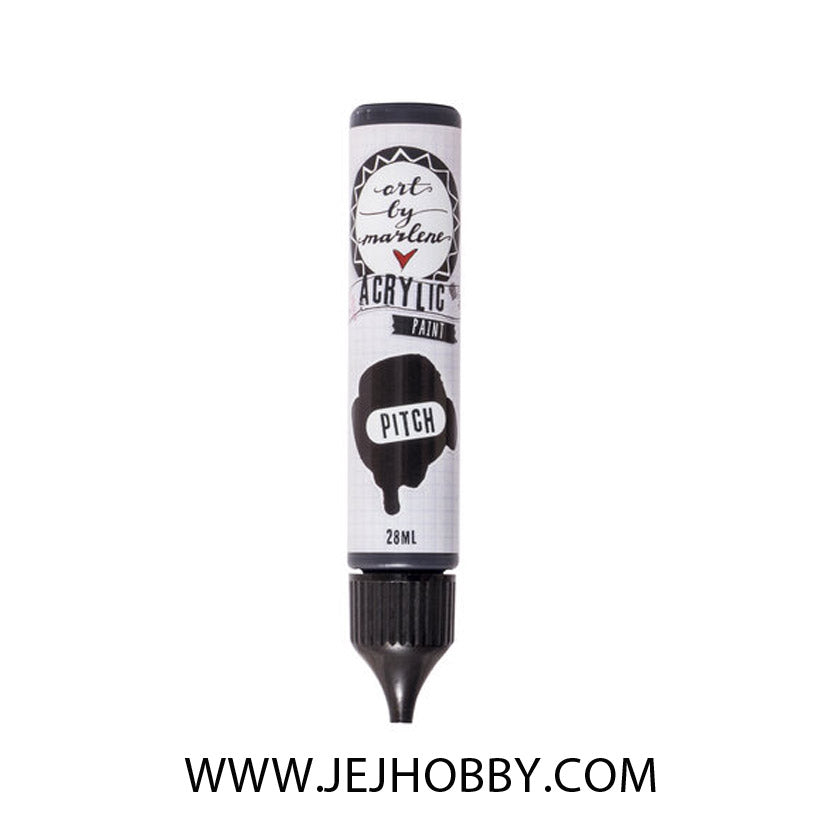 ABM-ES-ACP02, acryl paint Pitch, jej hobby