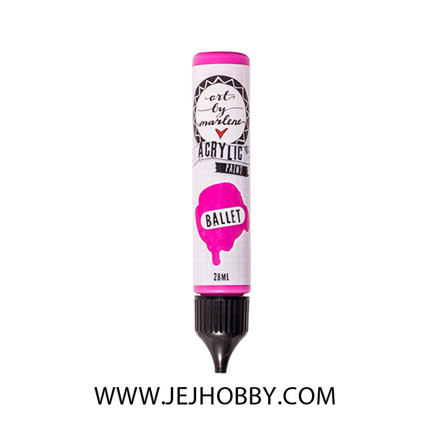 ABM-ES-ACP03, acryl paint Ballet, jej hobby