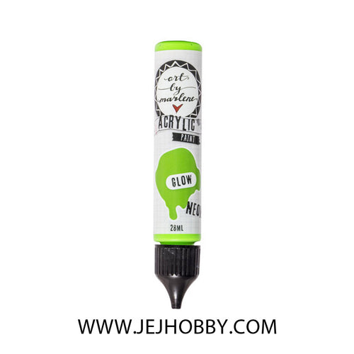 ABM-ES-ACP11, acryl paint, Glow neon, jej hobby