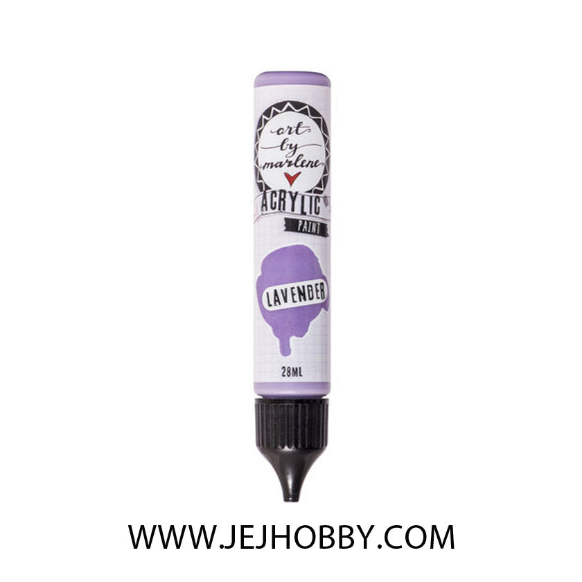 ABM-ES-ACP11, acryl paint Lavender, jej hobby