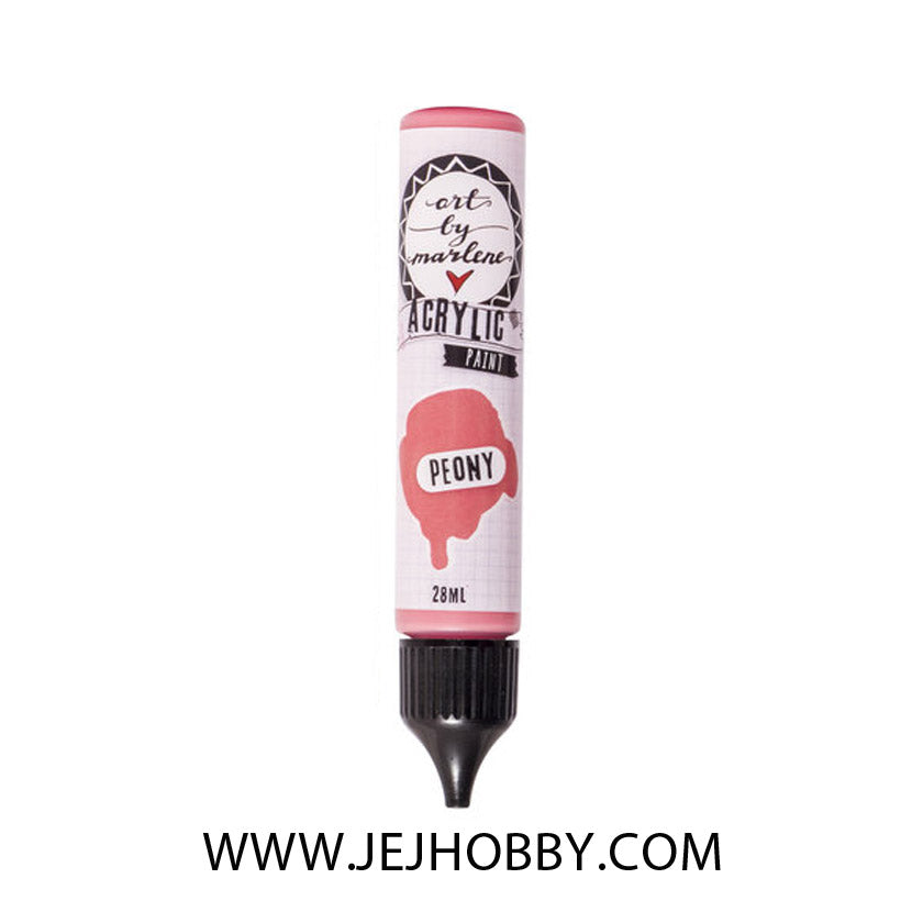 ABM-ES-ACP11, acryl paint Peony, jej hobby