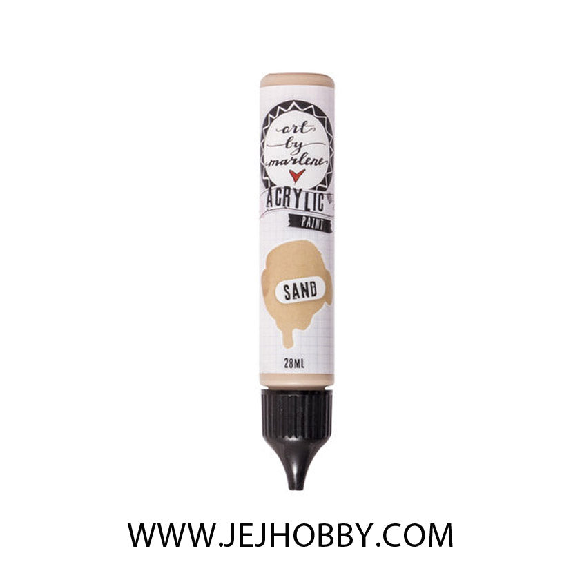 ABM-ES-ACP18, acryl paint, marlene, sand, jej hobby