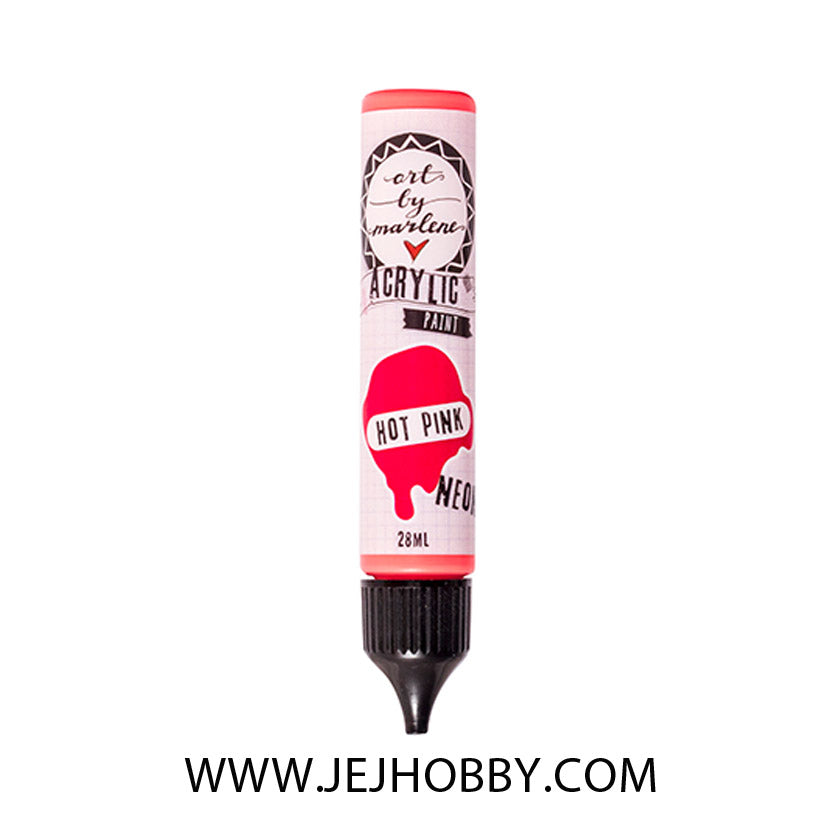 ABM-ES-ACP21, acryl paint, hot pink neon, jej hobby