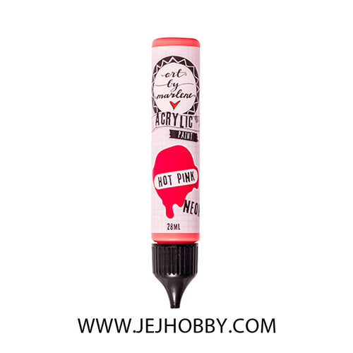 ABM-ES-ACP21, acryl paint, hot pink neon, jej hobby