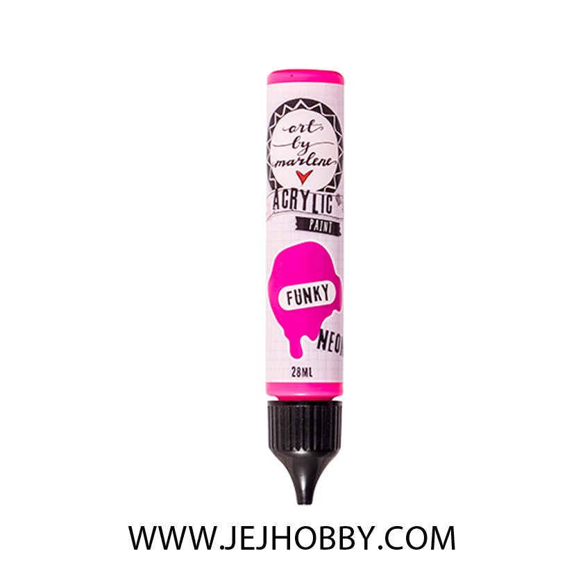 ABM-ES-ACP22, acryl paint, Funky neon, jej hobby