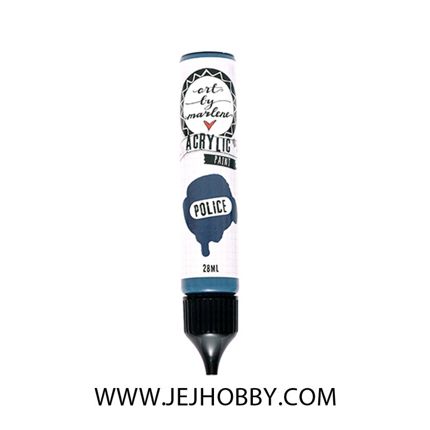 ABM-ES-ACP36, acryl paint, Police, jej hobby