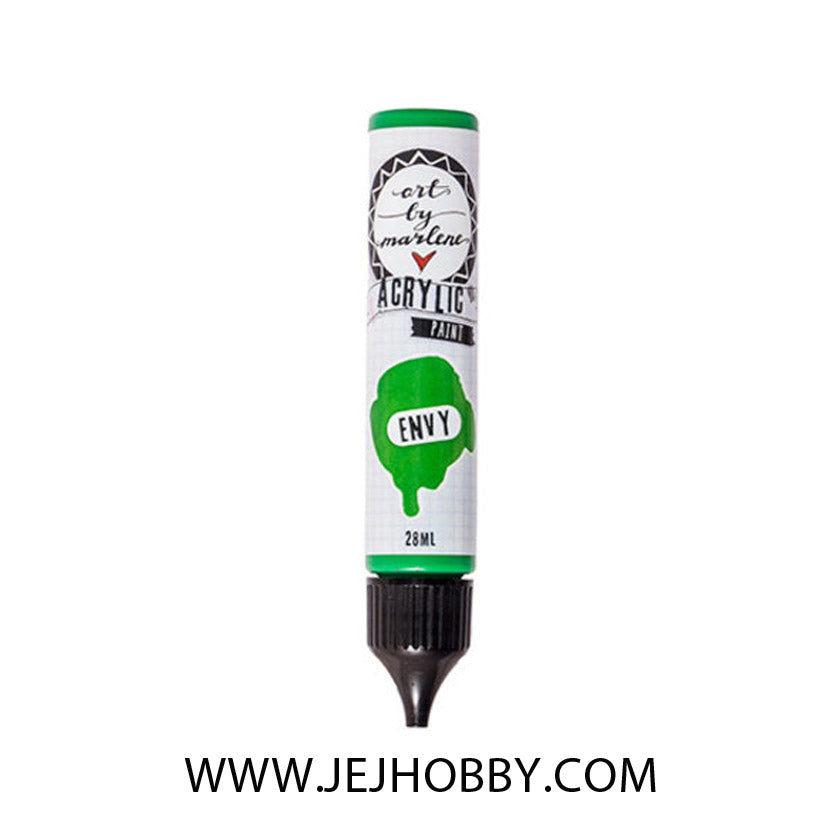 ABM-ES-ACP6, acryl paint Envy, jej hobby