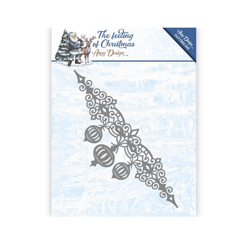 ADD10112 Christmas balls border