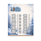 BBD10143 Snowflake Border snijmal
