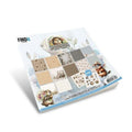 Berrie's Beauties Groundhog BBPP10055 van Find It Trading met 16 dubbelzijdige vellen en 2 bonus embellishment-vellen met schattige marmotten in aardetinten.