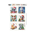 BBSC10150 Scenery Push-out Christmas Stamps 1