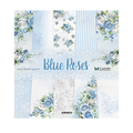 BR-11, Scrap and Me, Blue roses, paperpad, jej hobby