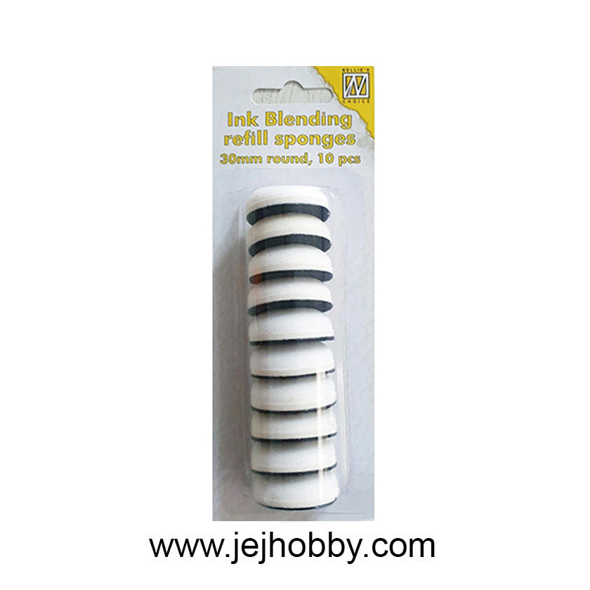 Blending Refill Round Sponges, Nellie's choice, jej hobby