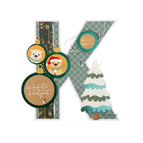 CA3193 Stickers, Eline's animals Christmas & Winter