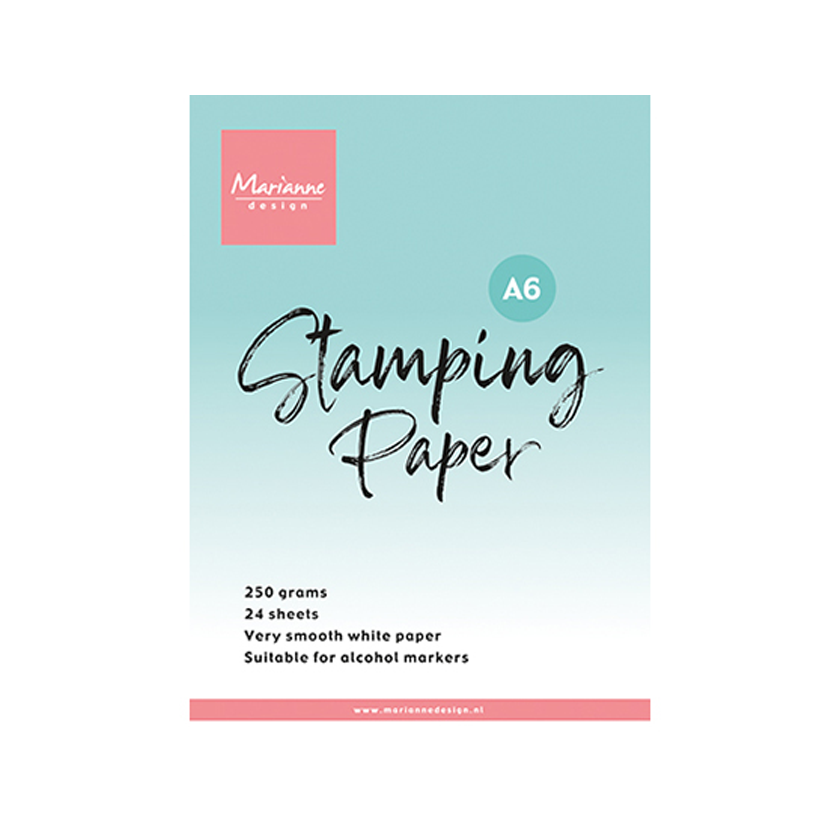 CA3196-, Marianne Design. Stamping Paper A6 jej hobby