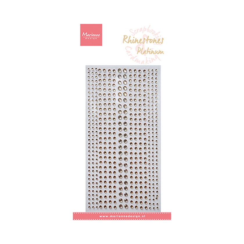 CA3197, Marianne design, Rhinestones Platinum, jej hobby