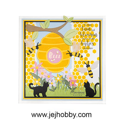 CA3199 Stickers, Hello Spring by Marleen